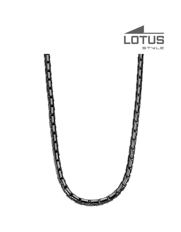 LOTUS STYLE MEN'S STAINLESS STEEL NECKLACE